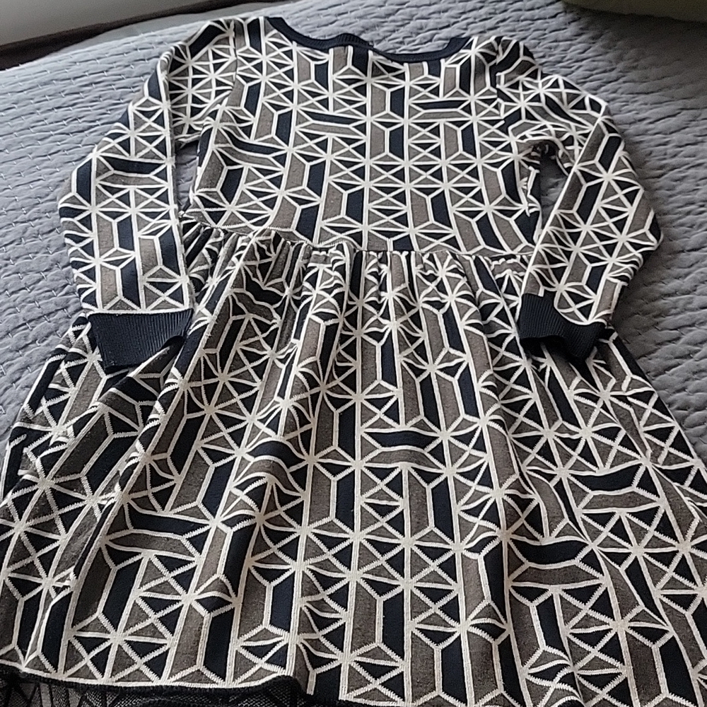 Dear Creatures Jennifer Geometric Sweater Dress - Picture 13 of 15